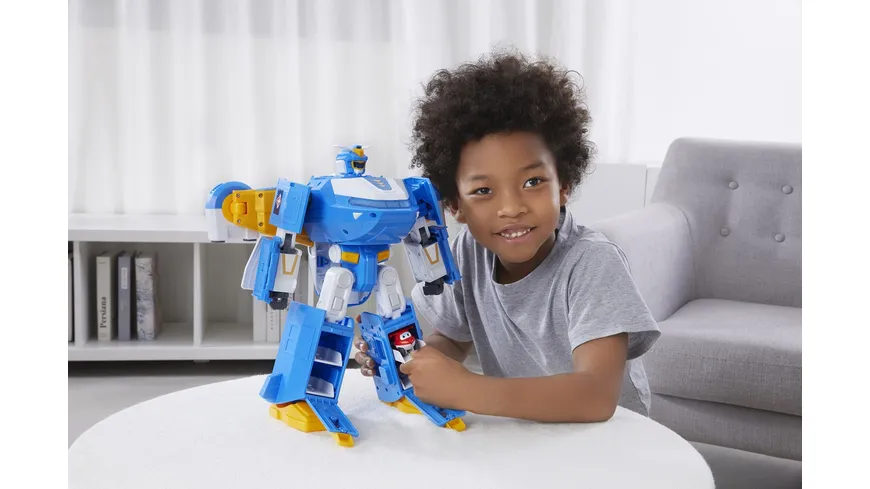 Super Wings Transforming Aircraft Robot