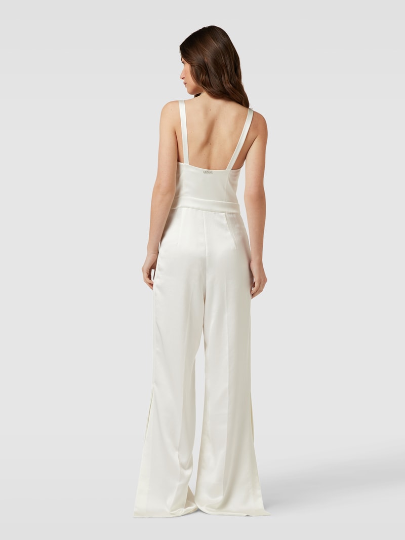 Jumpsuit mit Bügelfalten Modell 'Kagelinara' in offwhite