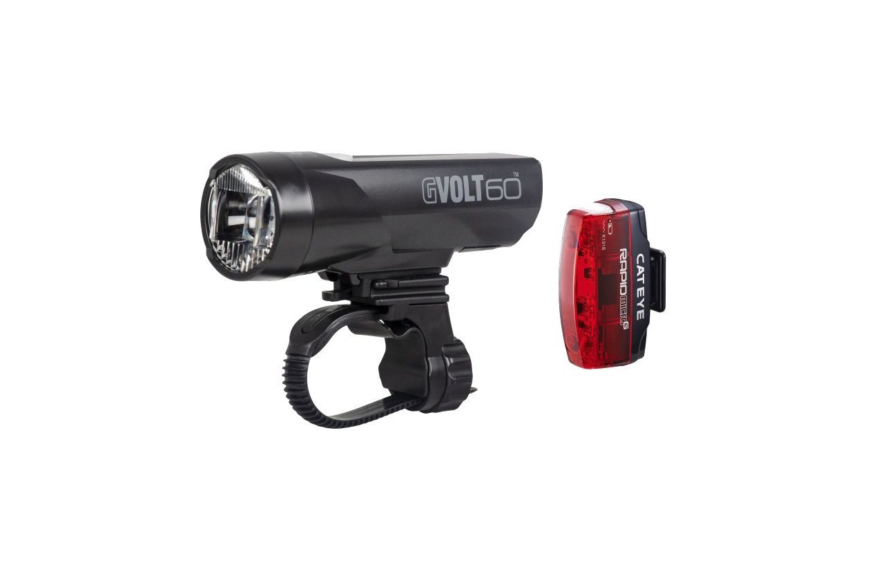 Cateye Beleuchtungskit GVolt 60 + Micro G