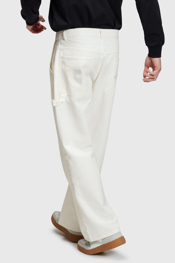 Pants woven