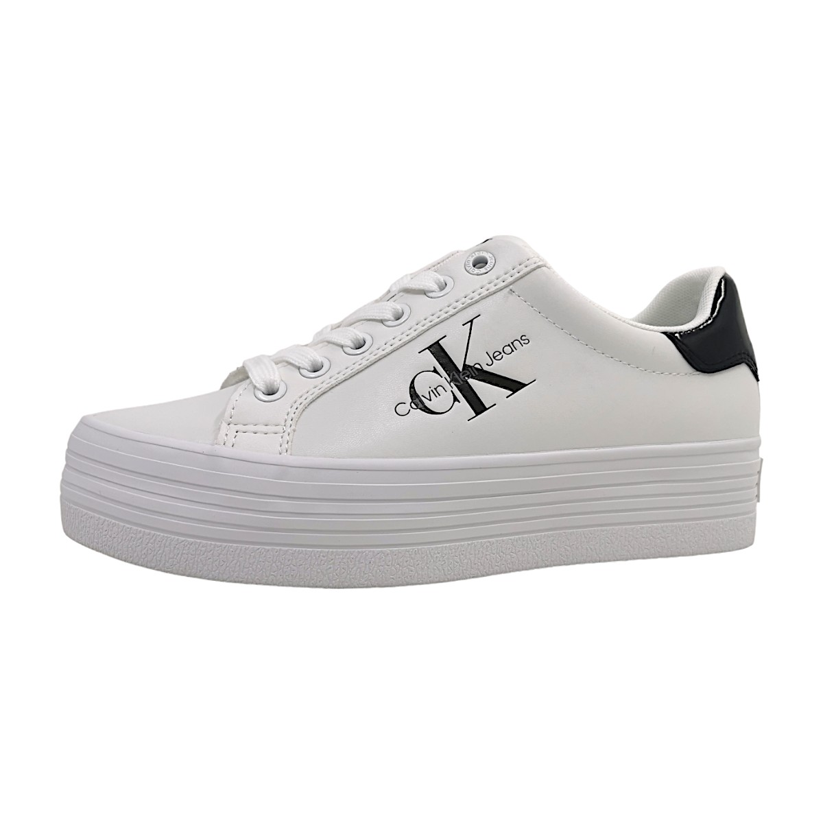 Calvin Klein Bold Flatform YW0YW01393 Weiß 01W- Bright