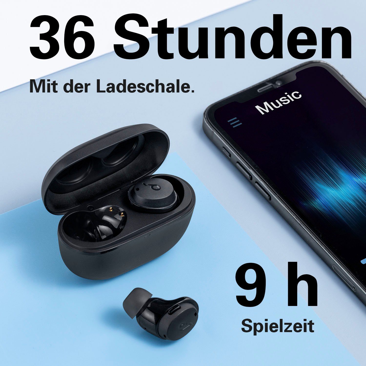 Anker SOUNDCORE Dot 3i Headset (Active Noise Cancelling (ANC), Rauschunterdrückung, Bluetooth)