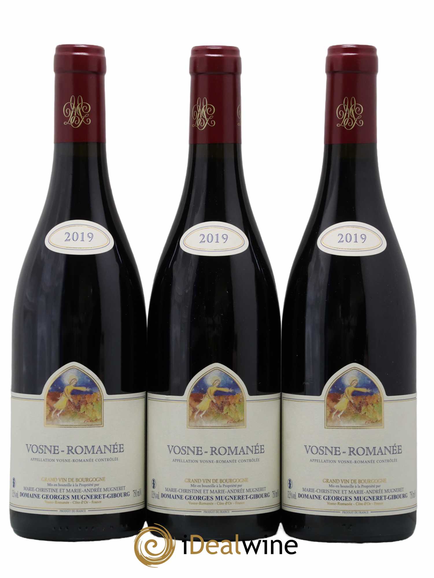Vosne-Romanée Mugneret-Gibourg (Domaine)  2019 - Lot de 3 Bouteilles