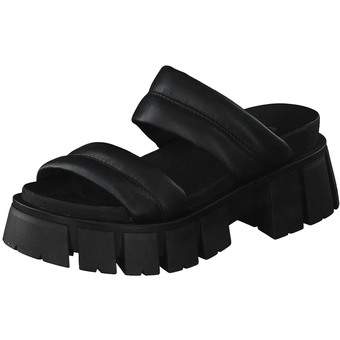 Mjus Esagerata Pantolette in schwarz