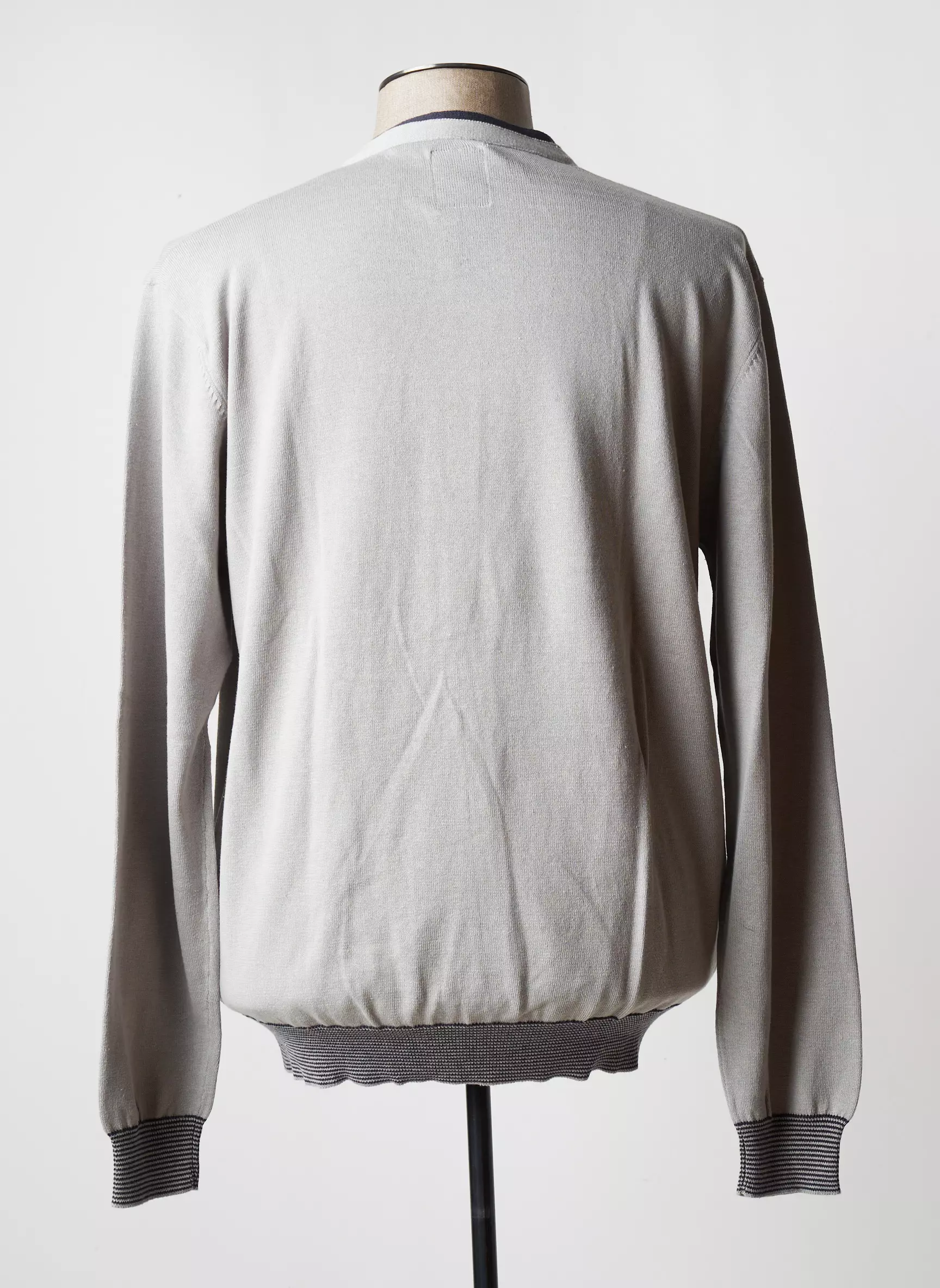 Split Star Cardigans Homme couleur gris