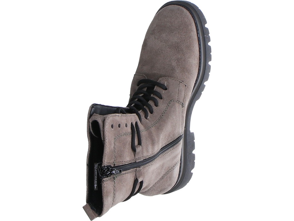 TAMARIS Stiefeletten grau