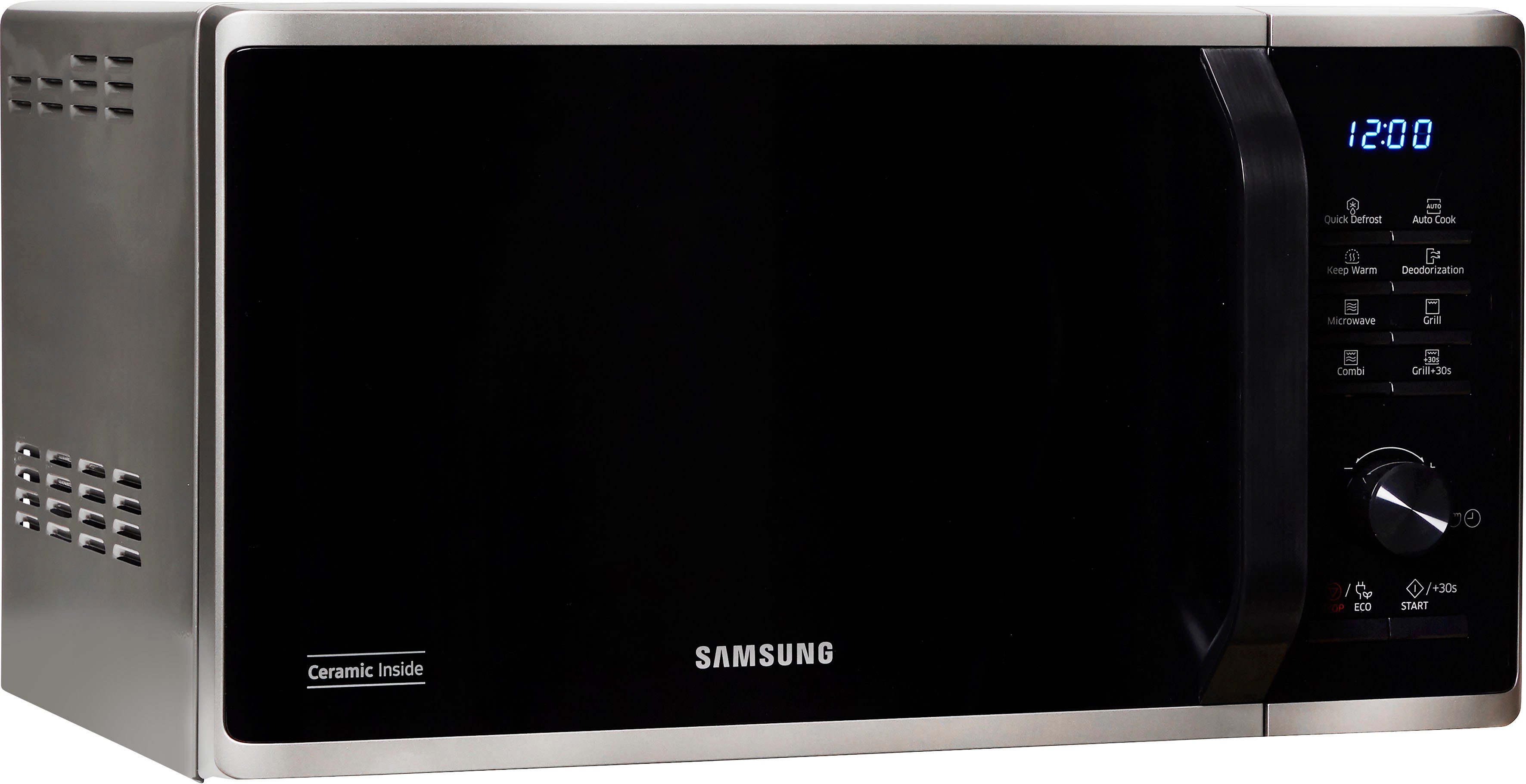 Samsung Mikrowelle MG23K3515AS/EG, Mikrowelle, 23 l