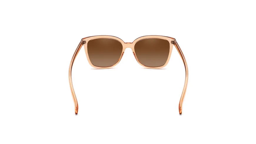 Caresse Brillenmode Sonnenbrille crystal brown