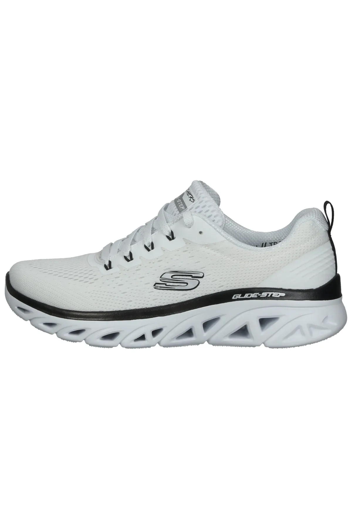 SKECHERS  Sneaker - Weiß - Flacher Absatz