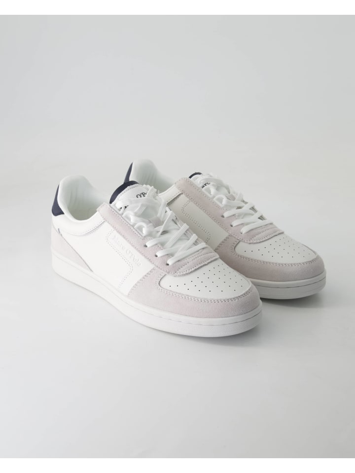 Marc O'Polo Shoes Sportliche Schnürschuhe in Weiß günstig kaufen