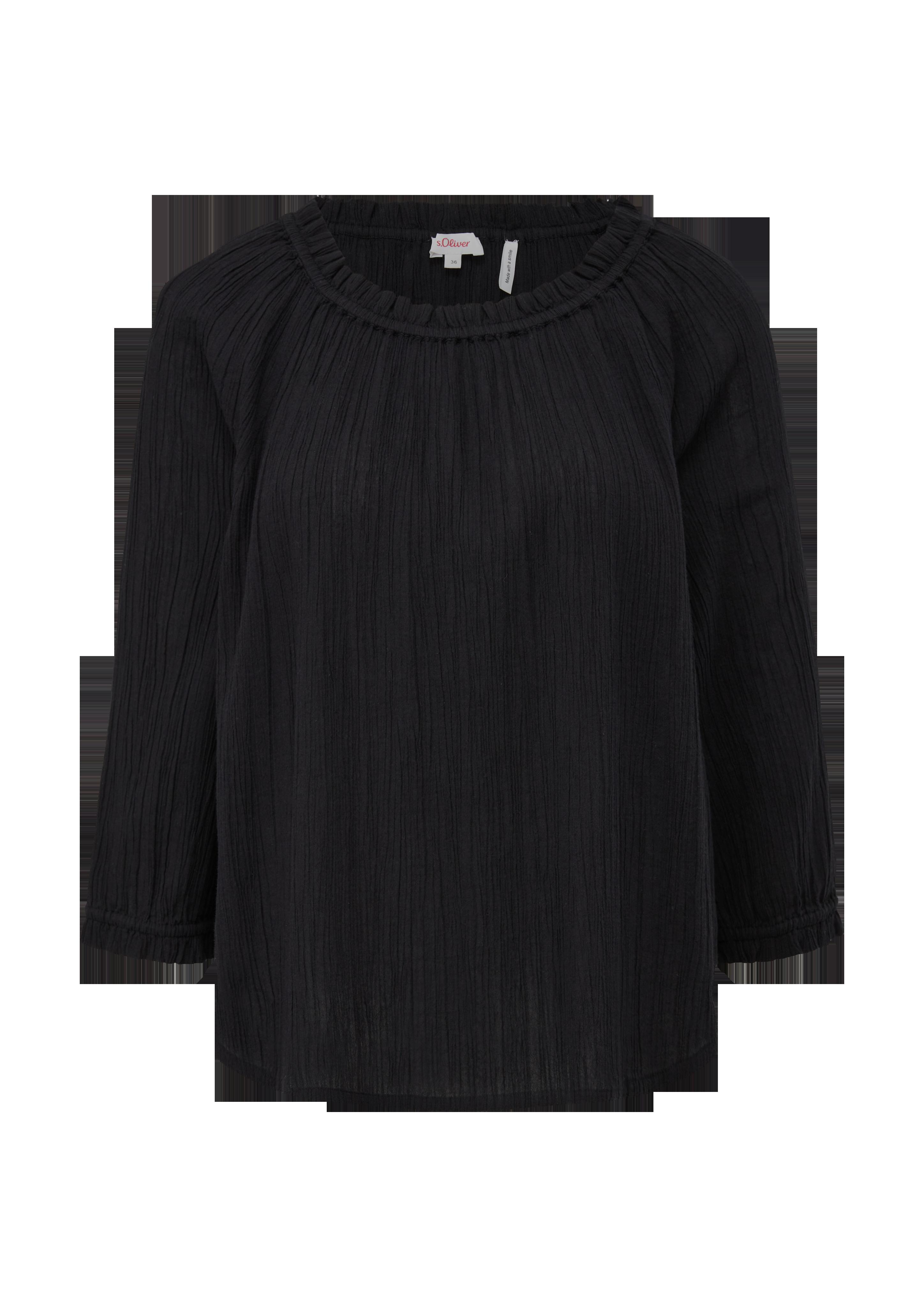 Bluse in Crêpe-Optik  2131933-9999