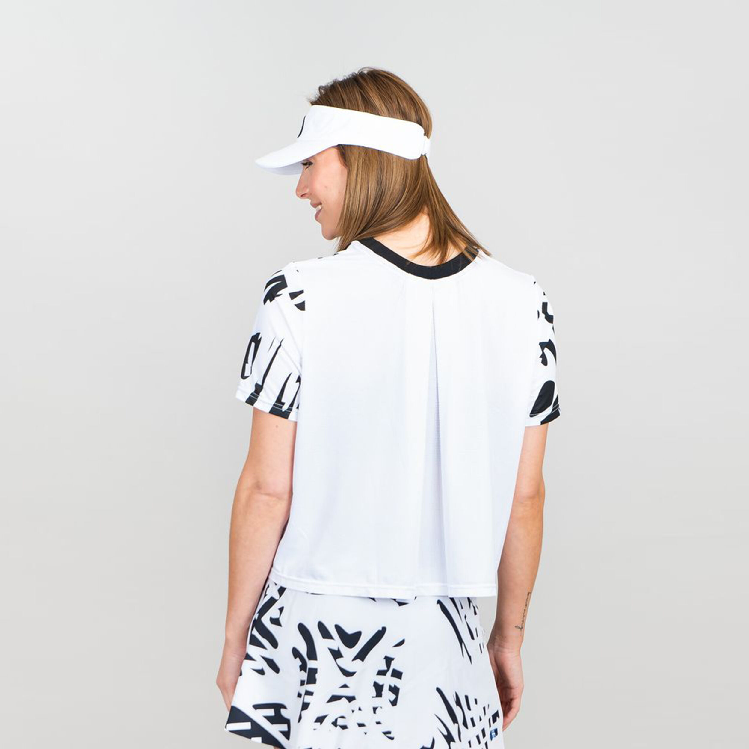 Melbourne T-Shirt Damen - Weiß, Schwarz
