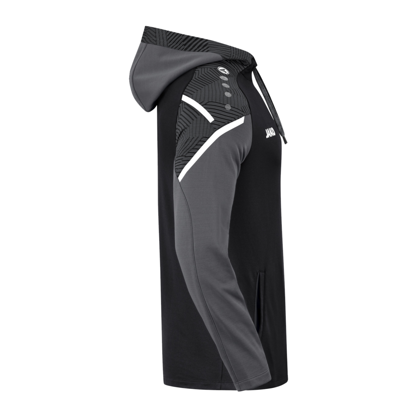 JAKO Performance Hoody Schwarz Grau F804