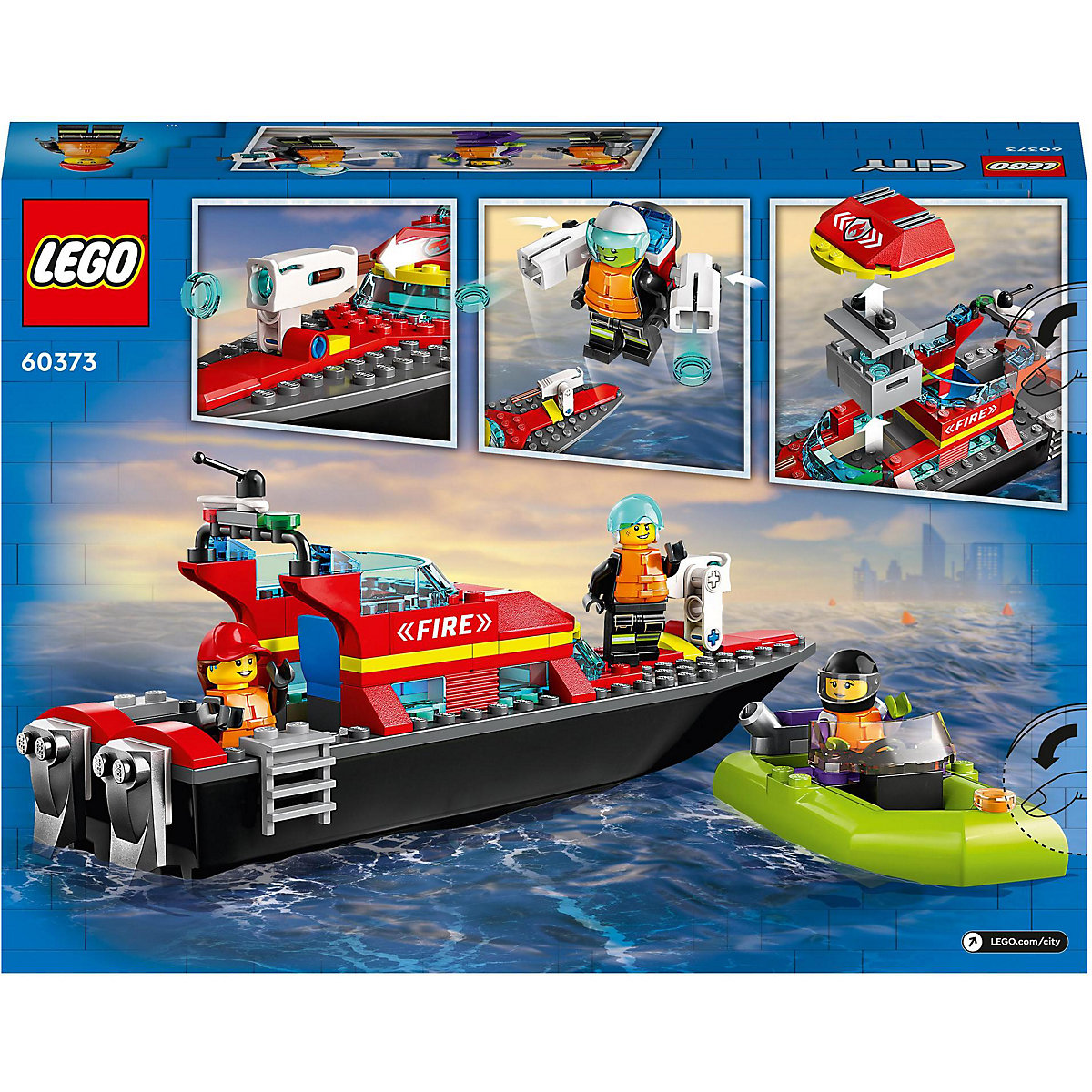 LEGO® City 60373 Feuerwehrboot