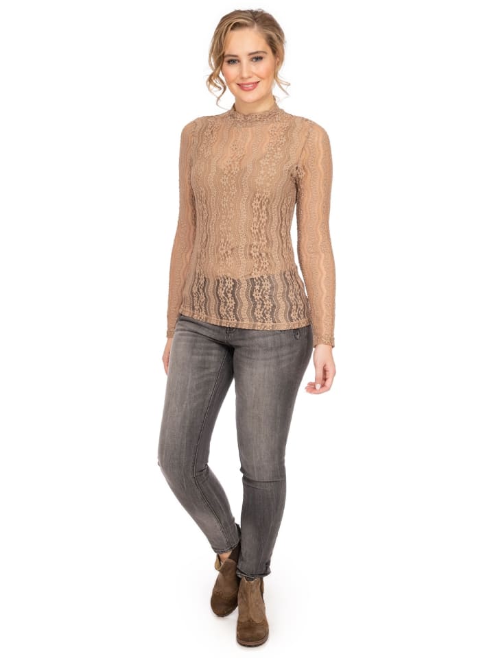 KRÜGER Blusenshirt 281564 in beige günstig kaufen 34