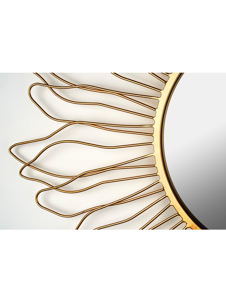 kobolo Wandspiegel WALLMIRRORSUN in Gold günstig kaufen onesize