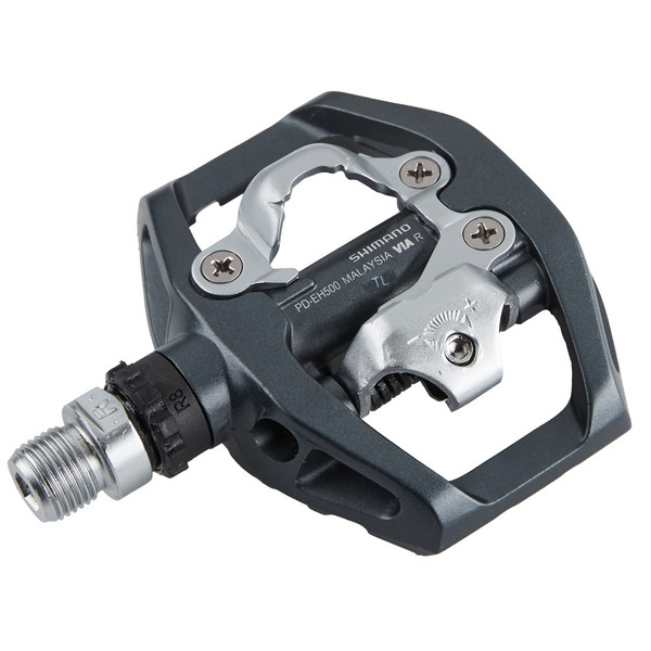 PEDAL PD-EH500 DUNKELGRAU - Pedale