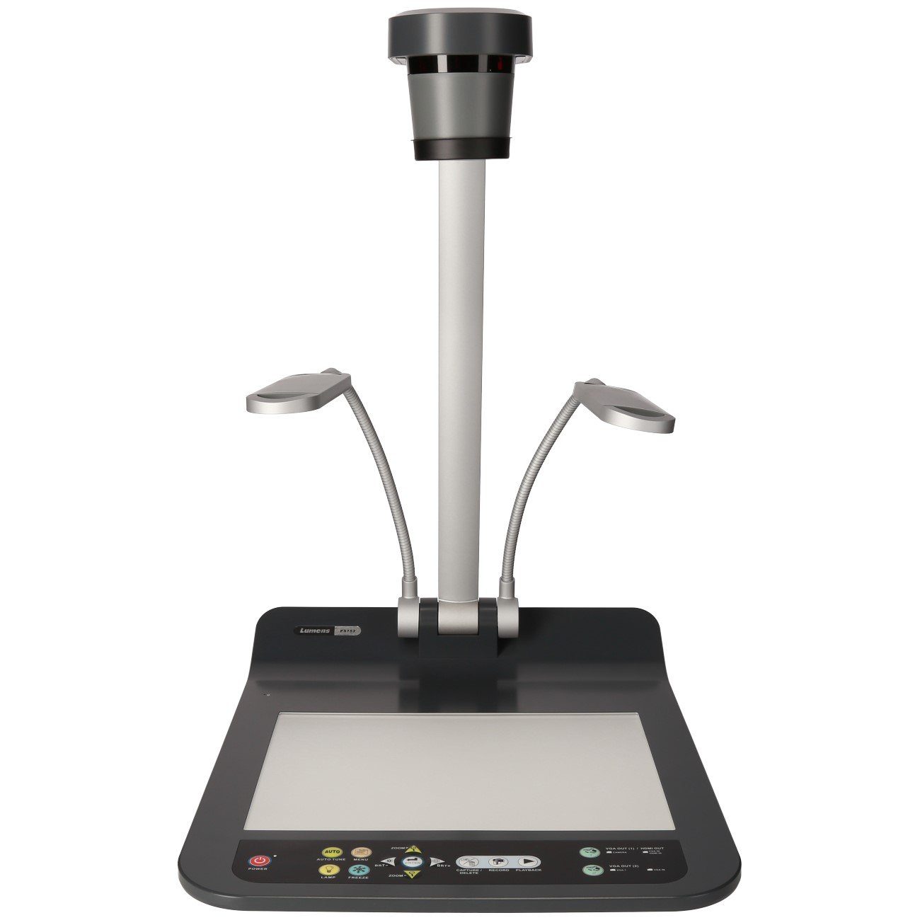 Lumens Dokumentenkamera PS752 Dokumentenscanner, (Full HD 1080p, 30 FPS, 3.1MP, A3, 20-fach Zoom)