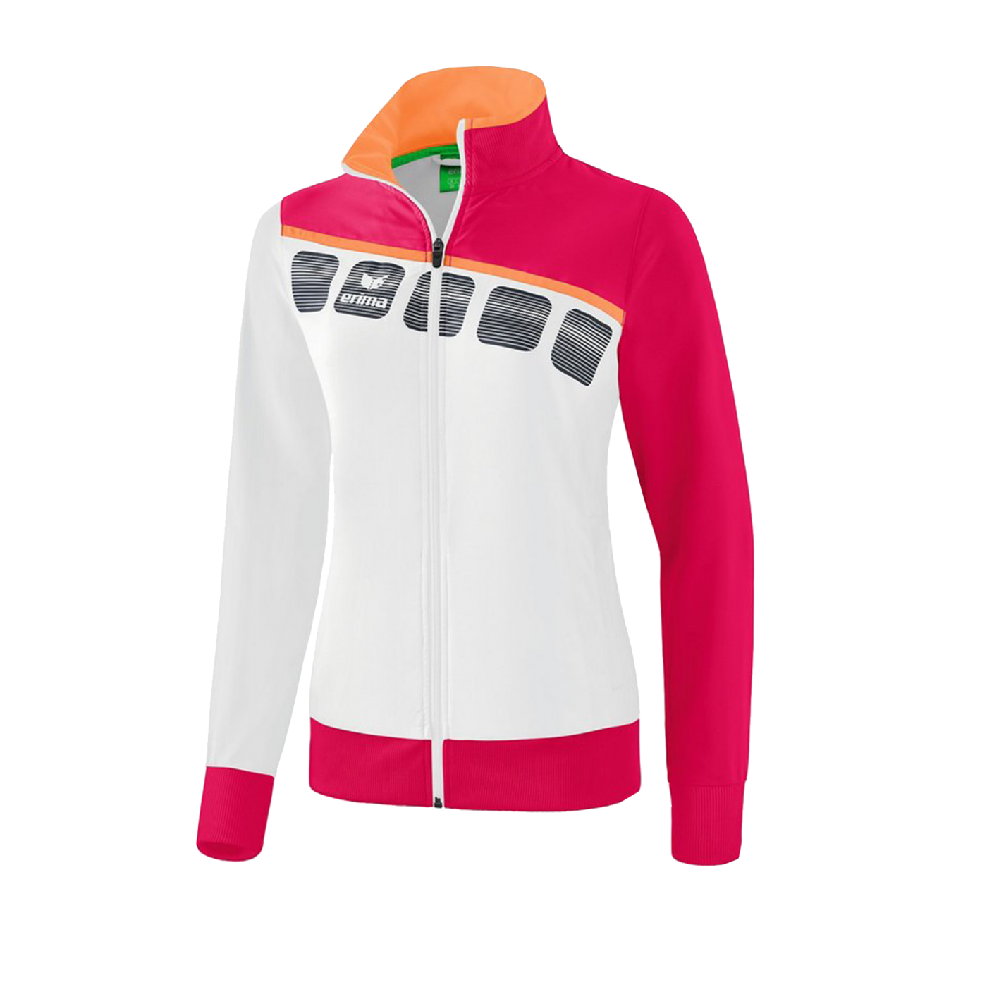 Erima 5-C Präsentationsjacke Kids Weiss