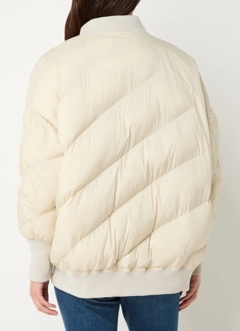 CLOSED Padded bomber jacket with zip pockets