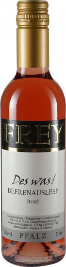 2023 Des was ! Rosé Beerenauslese edelsüß 0,375 L - Weingut Frey