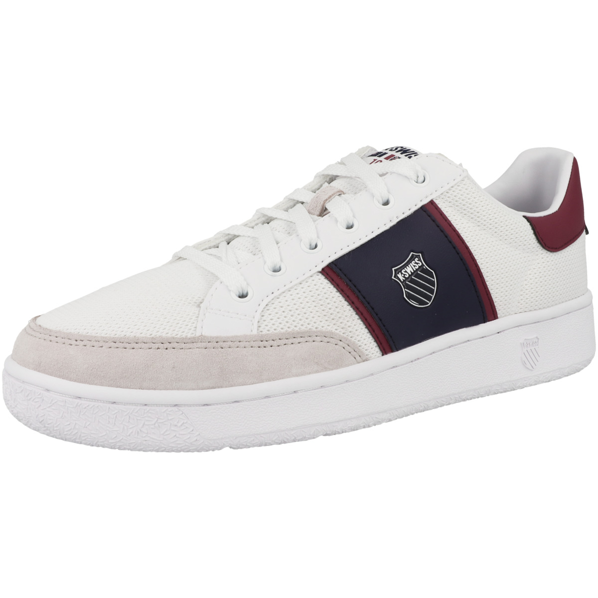 K-Swiss Slammtennis CC TXT Sneaker Low weiss