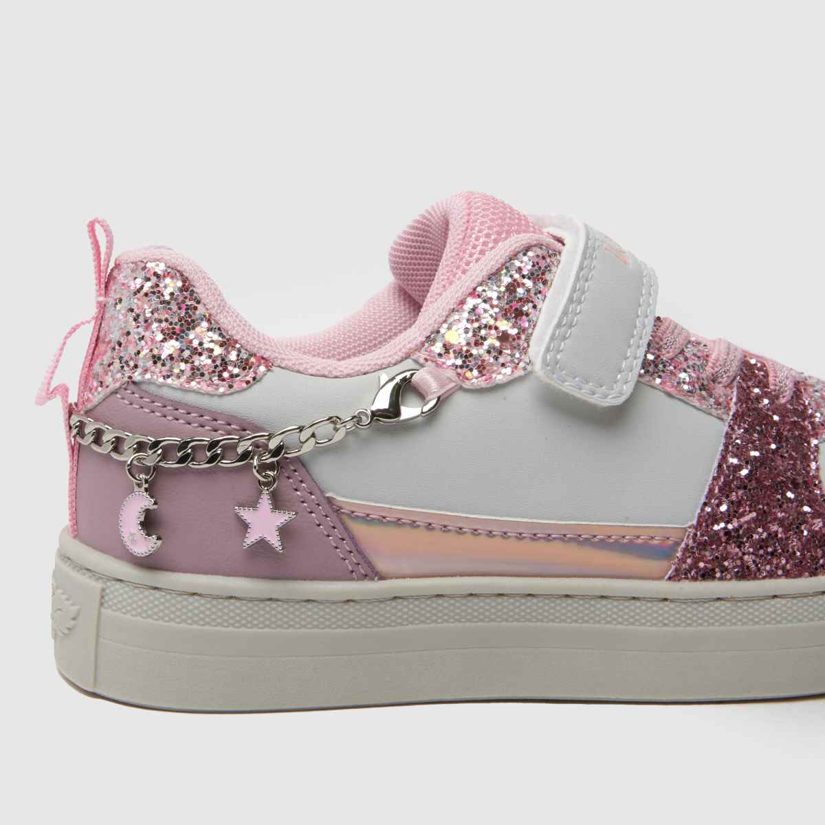 Lelli Kelly ljusgrå gioiello flickor juniorsneakers