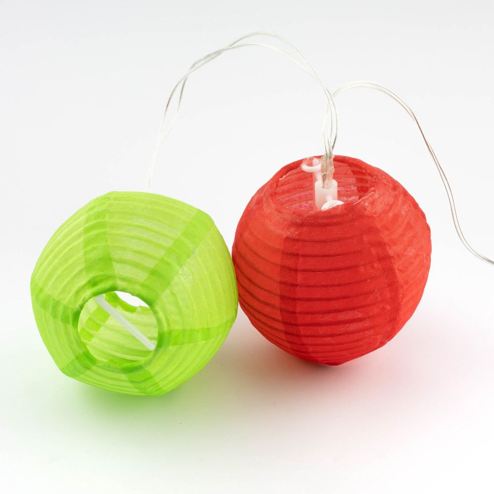 Gardenwize 10 Lampion LED-Solarleuchten