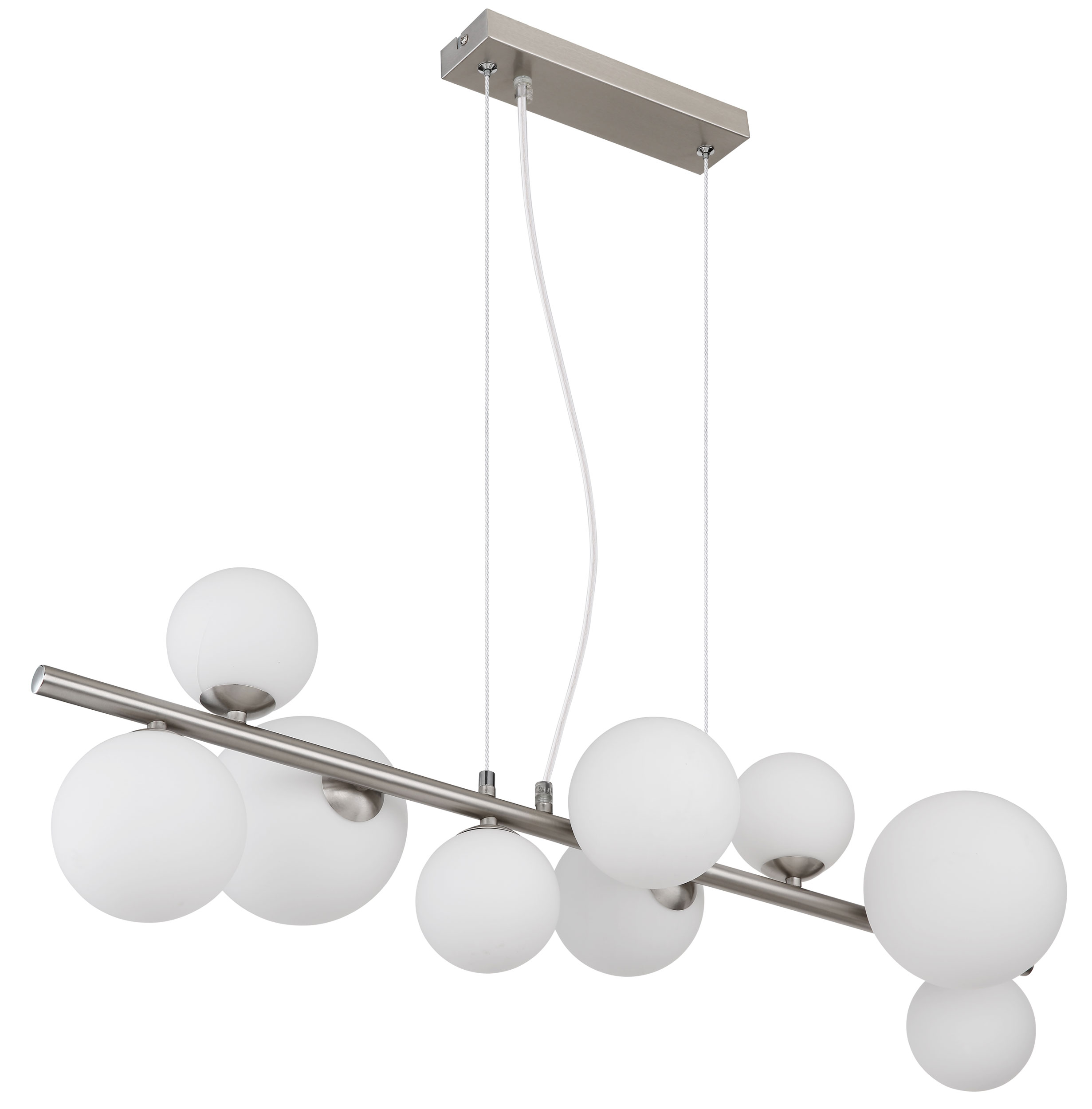 GloboLED-Pendelleuchte 9flg