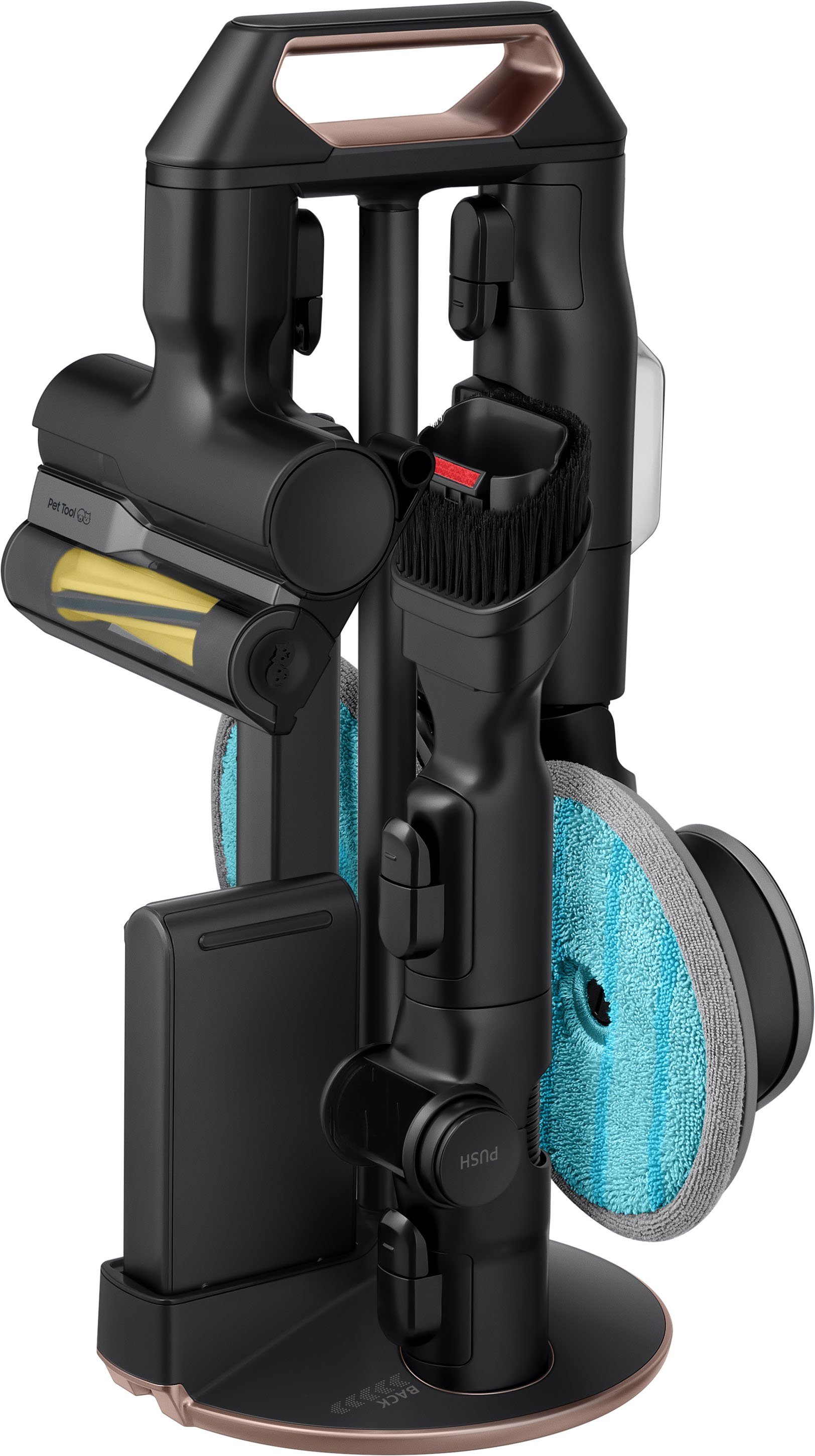 Samsung Akku-Bodenstaubsauger BESPOKE Jet pro extra VS20A95973B/WA, blau, 580 W, beutellos