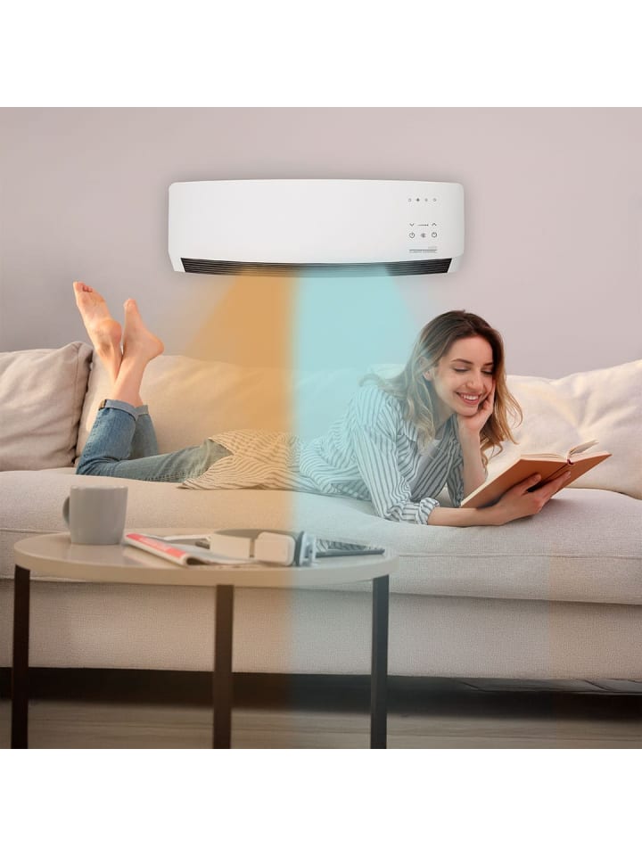 Livington 2in1 Heizlüfter & Ventilator OmniTemp in Weiß günstig kaufen onesize