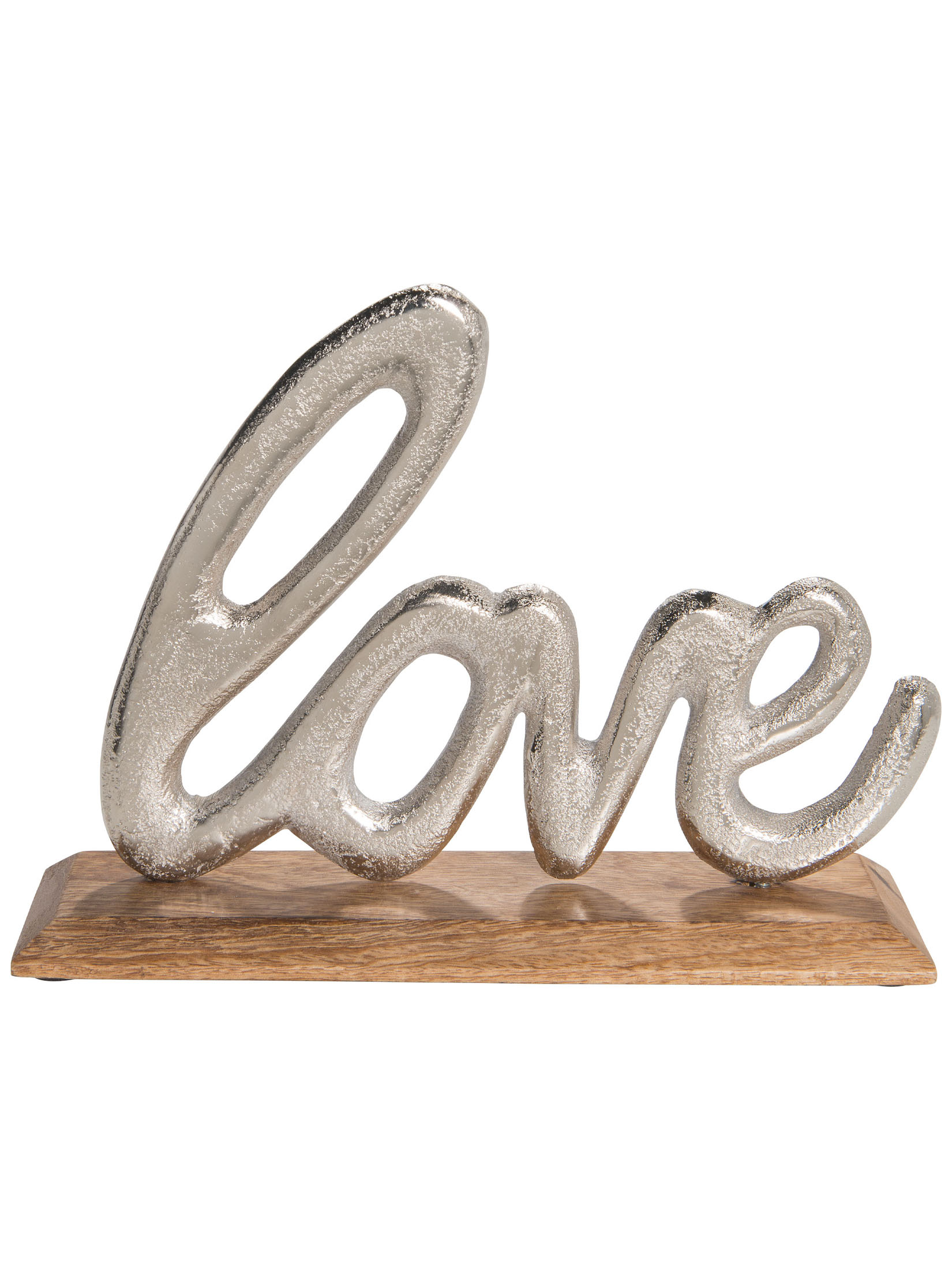 Simple Love Aufsteller, Silber