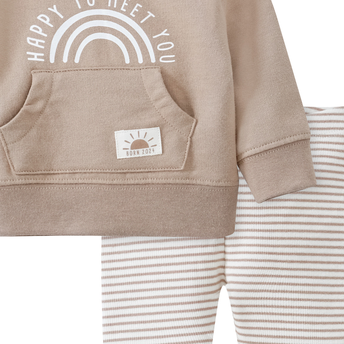 Newborn Sweatshirt und Hose Born 2024