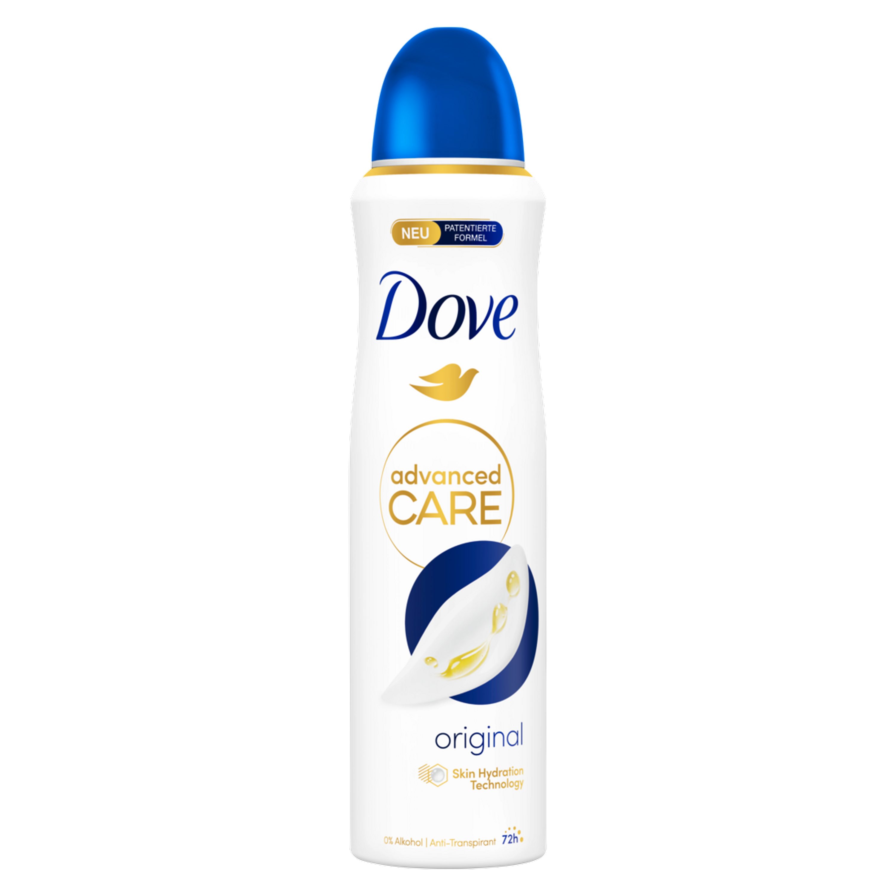 DOVE Deo-Set Dove Advanced Care Anti-Transpirant Deo-Spray Original 6x 150ml