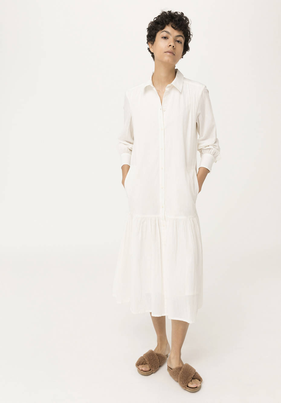 Midikleid aus reiner Bio-Baumwolle