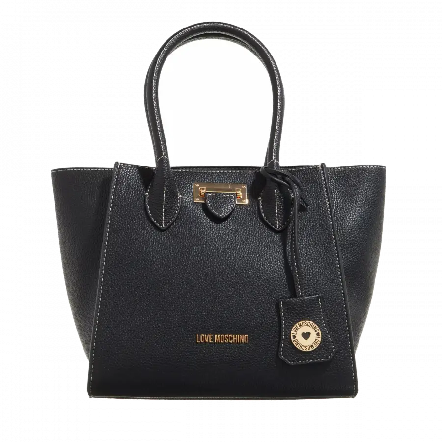 Love Moschino - Love Moschino Handle Bags Kunstleder Black - schwarz