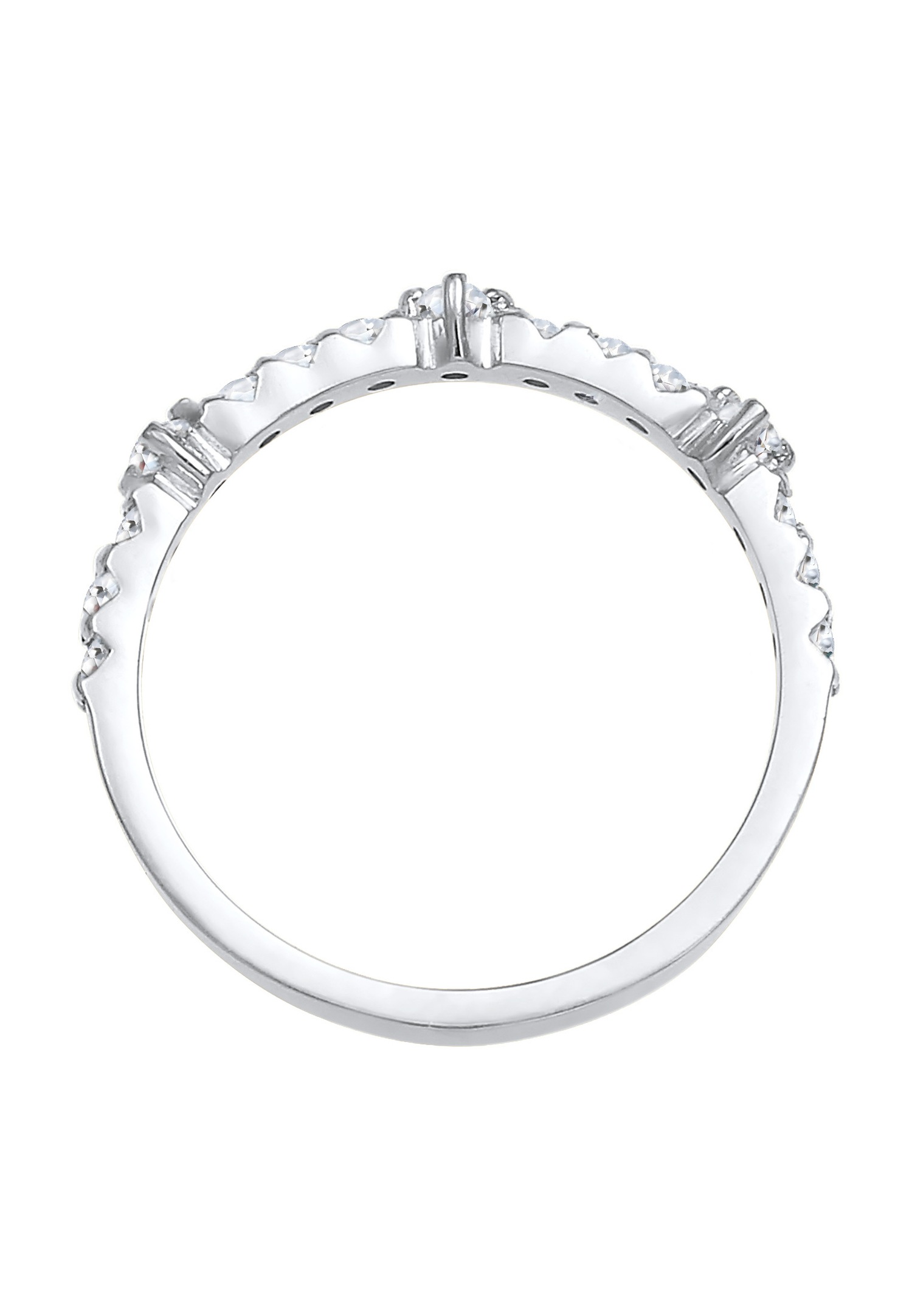 Collana Elli PREMIUM da donna con simbolo di amore eterno e pietre di topazio in argento 925