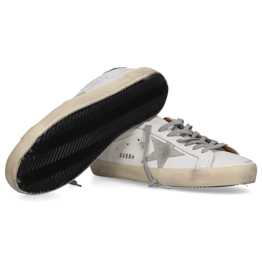 Golden Goose - Sneaker low SUPER-STAR Kalbsleder - weiß