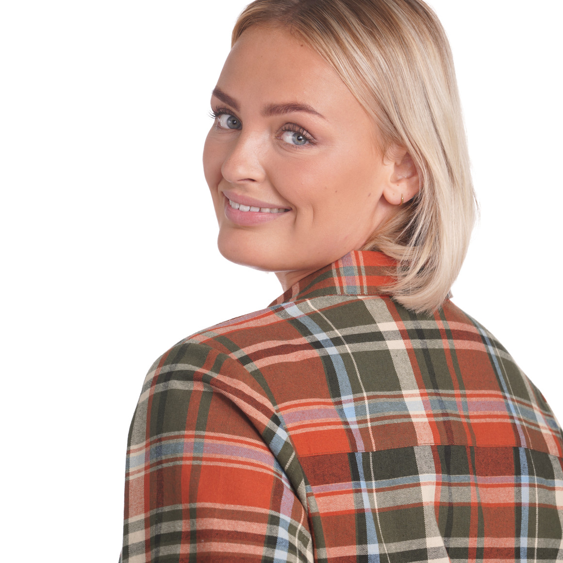 Damen Hemdbluse im Karo-Dessin