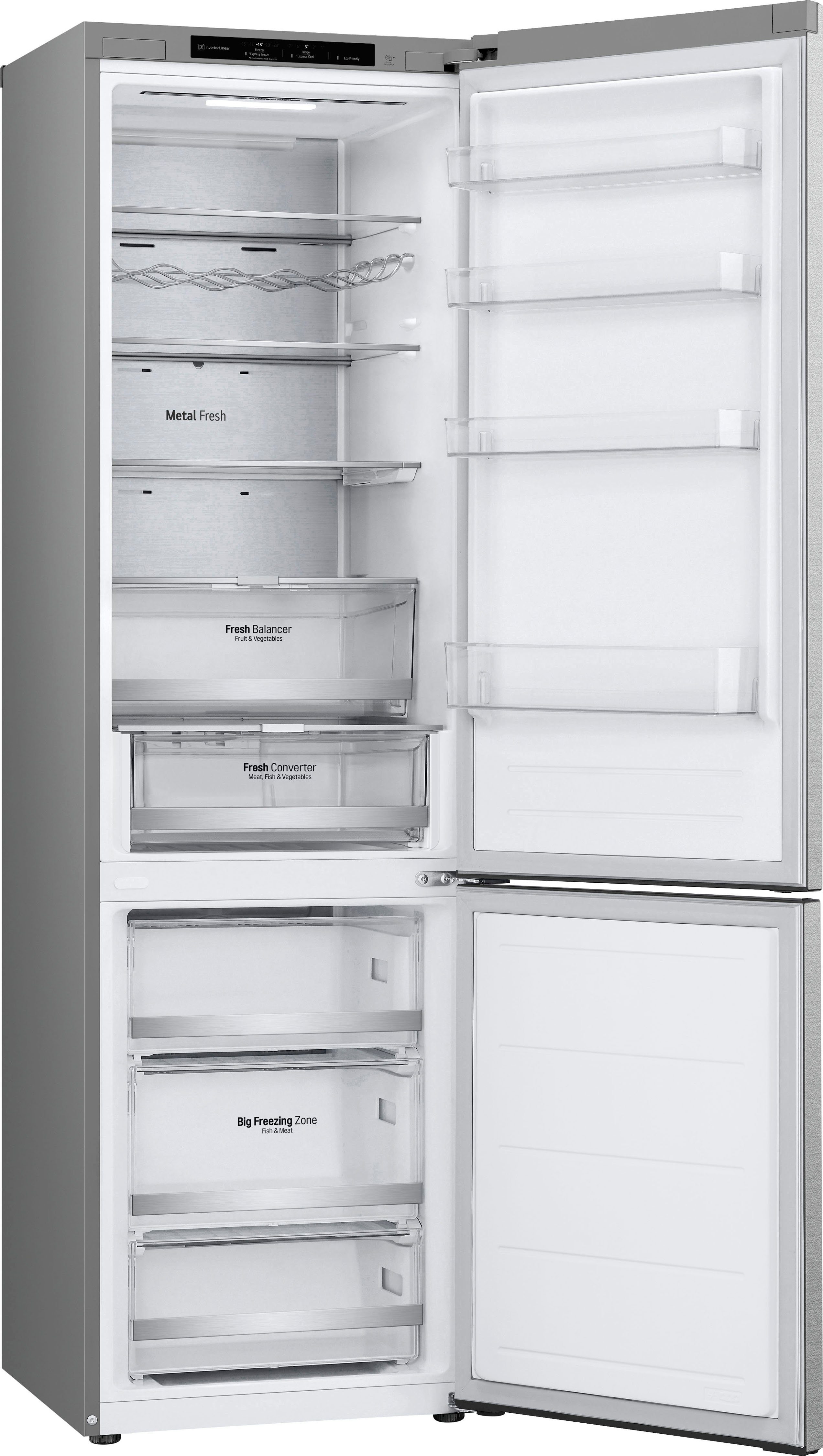LG Kühl-/Gefrierkombination Serie 7 GBV7280CMB, 203 cm hoch, 59,5 cm breit
