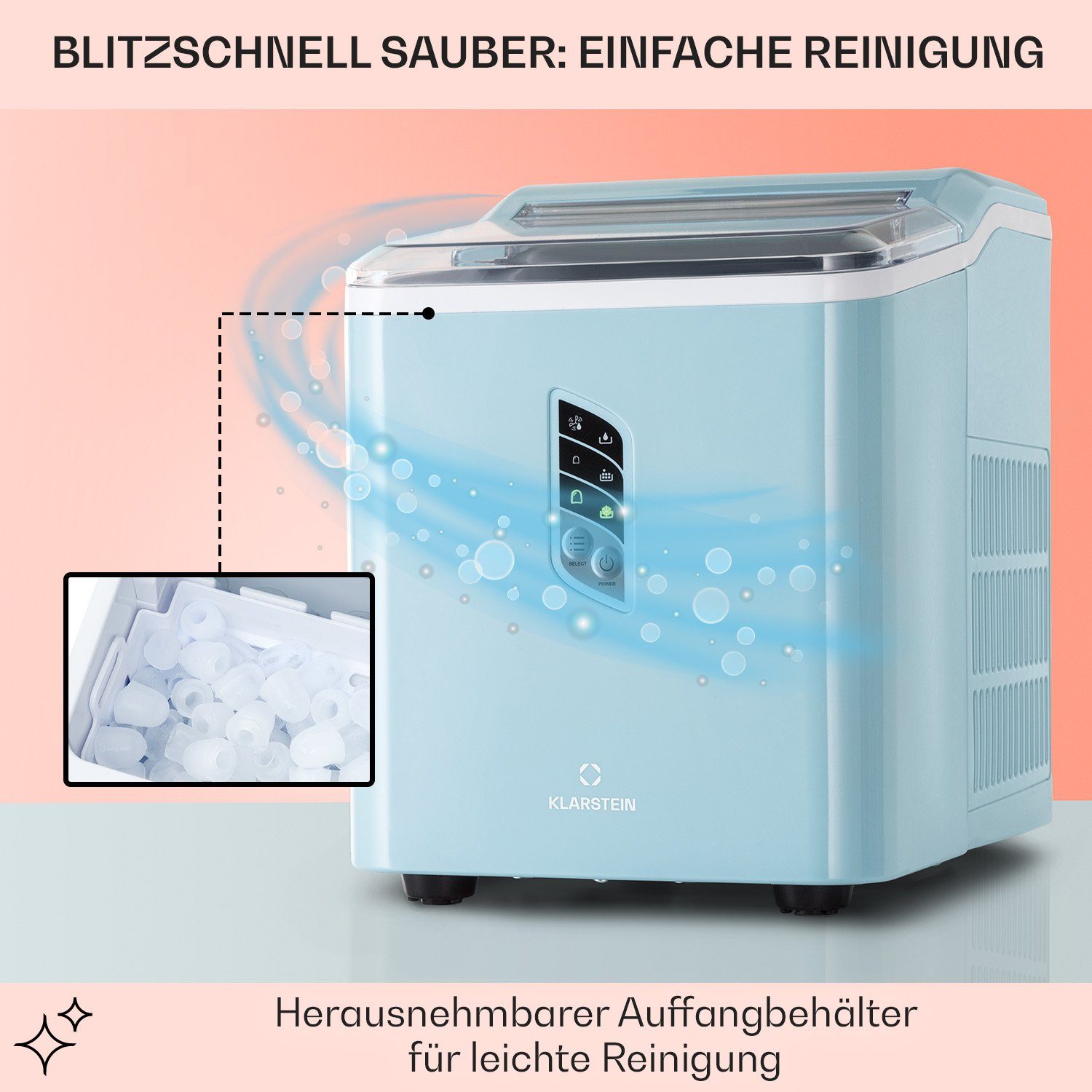 Klarstein Eiswürfelmaschine Albaron
