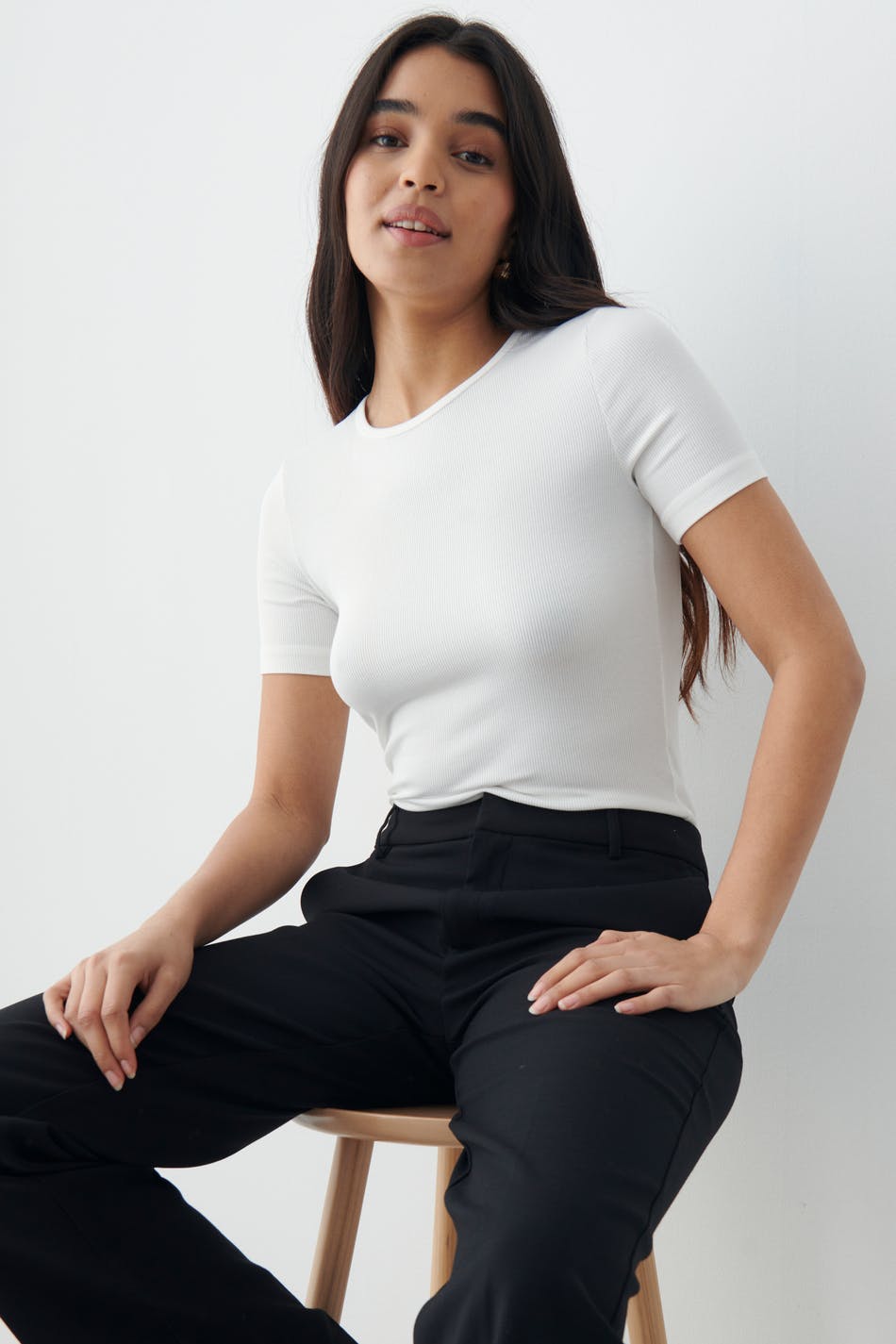 Basic rib tee