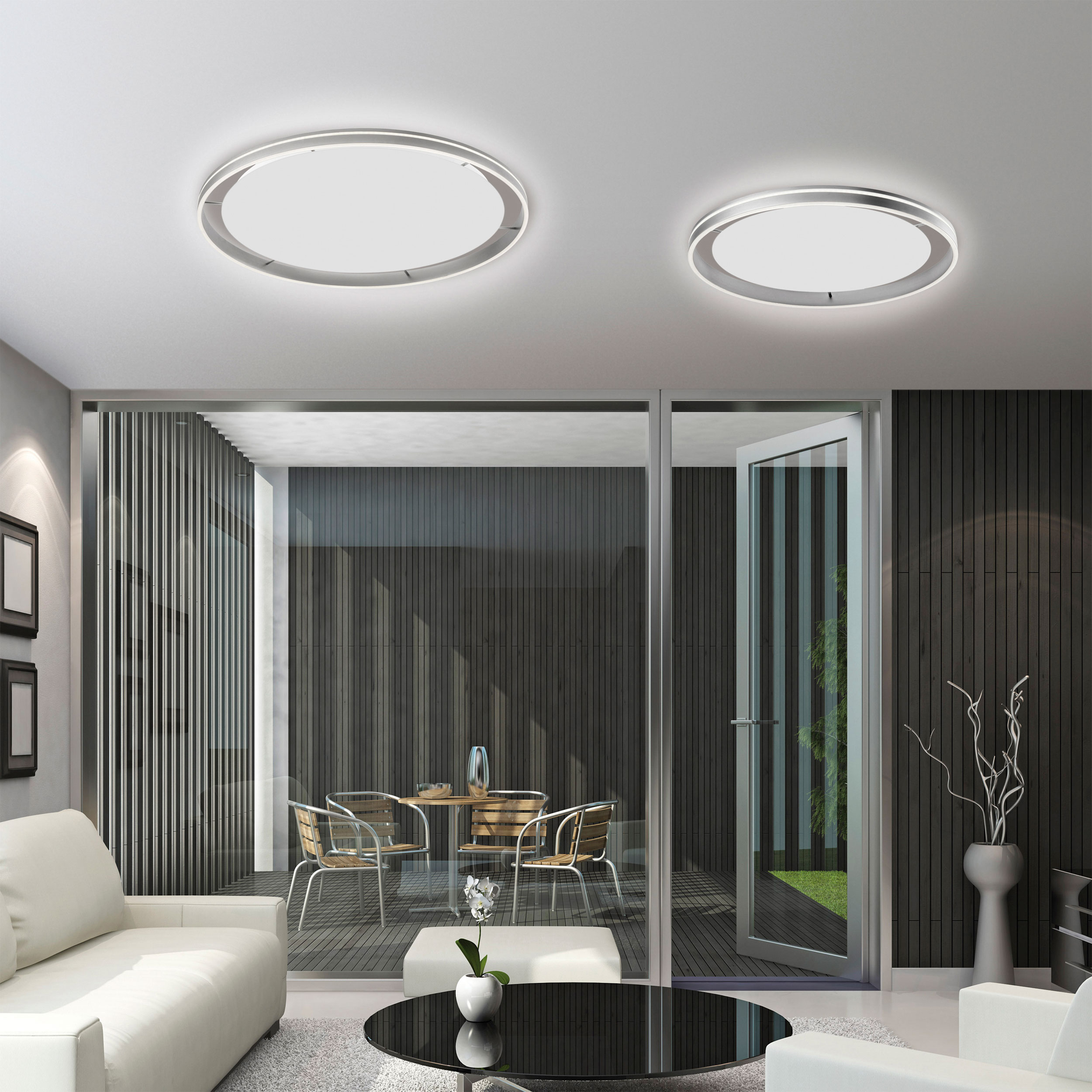 QLED-Deckenleuchte 1flg