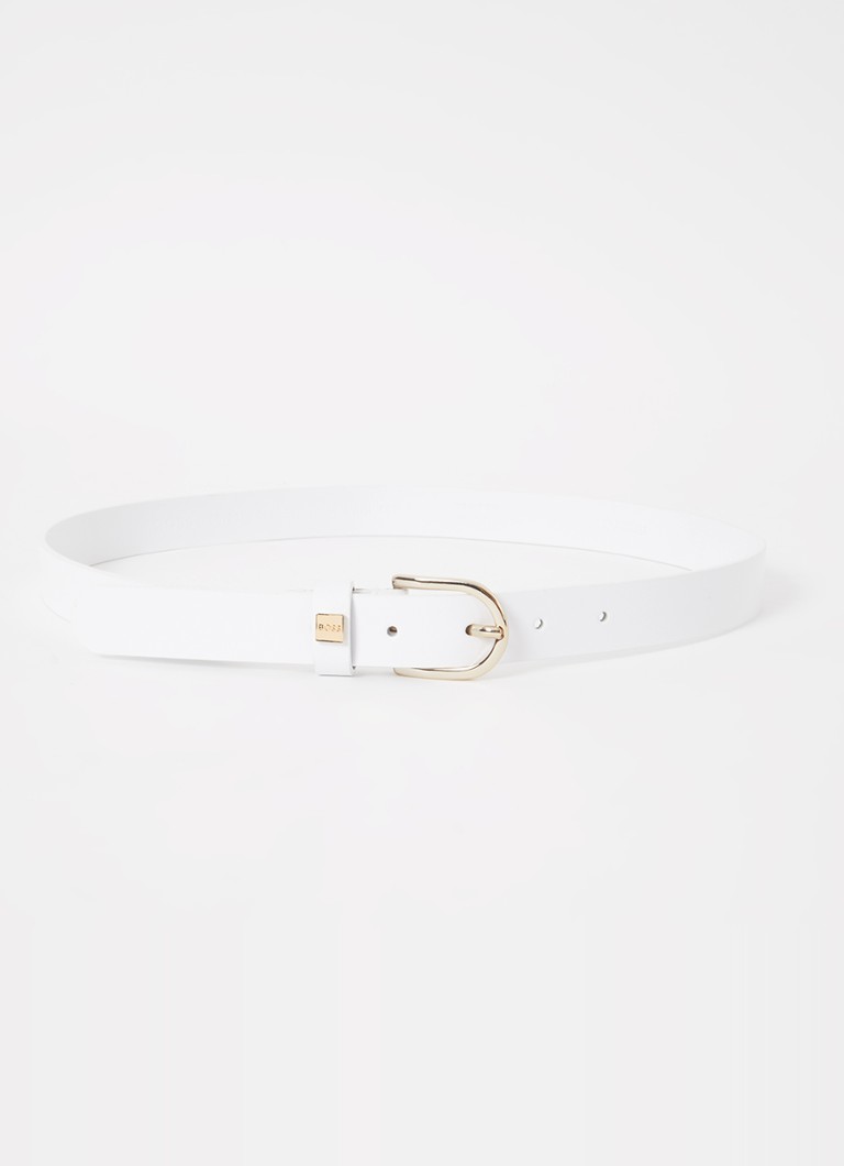 Curea din piele stacojie HUGO BOSS