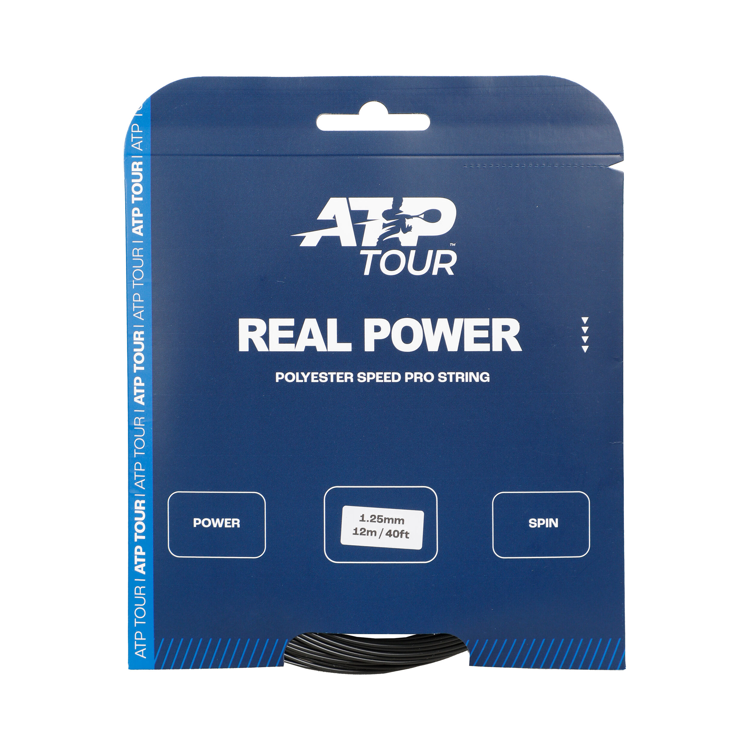 Real Power Saitenset 12m - Schwarz