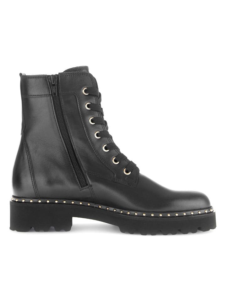 Gabor Leder-Boots in Schwarz günstig kaufen