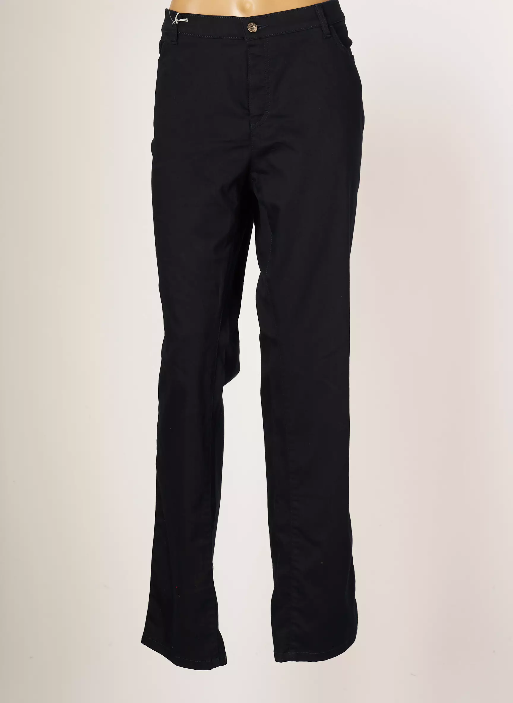 Saint Hilaire Pantalons Droits Femme couleur bleu