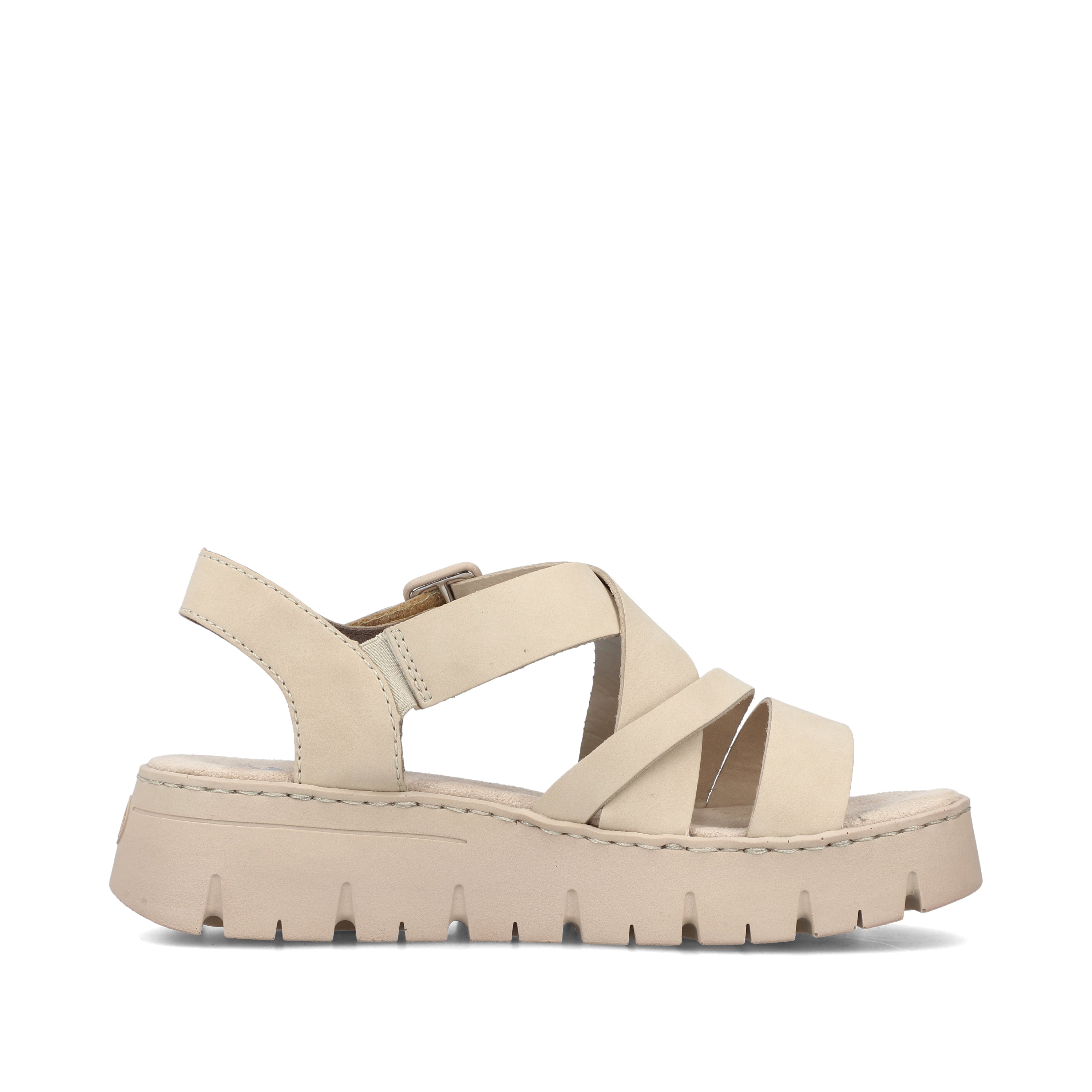 Rieker Damen Riemchensandalen hellbeige