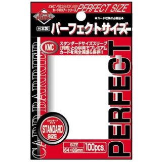Schutzhüllen KMC Perfect Size Sleeves (transparent) 89x64mm
