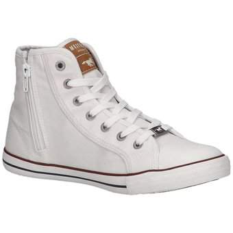 Mustang Sneaker High in weiß